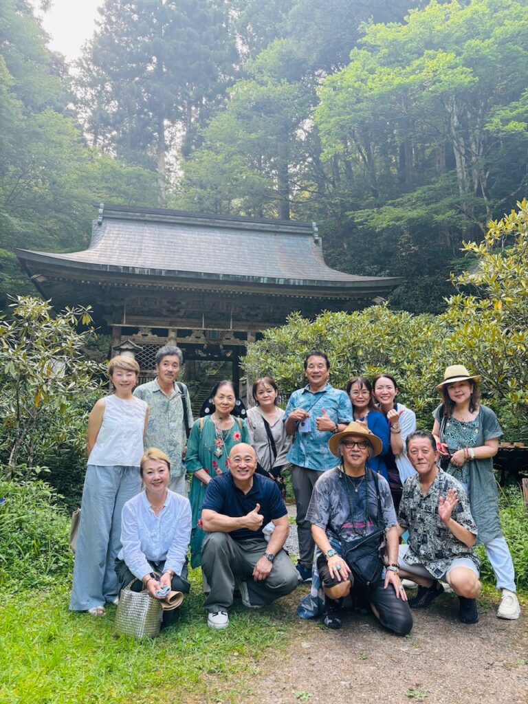 Visit to Shimyo-in Temple with the Okinogu and Ms.Saarahat party