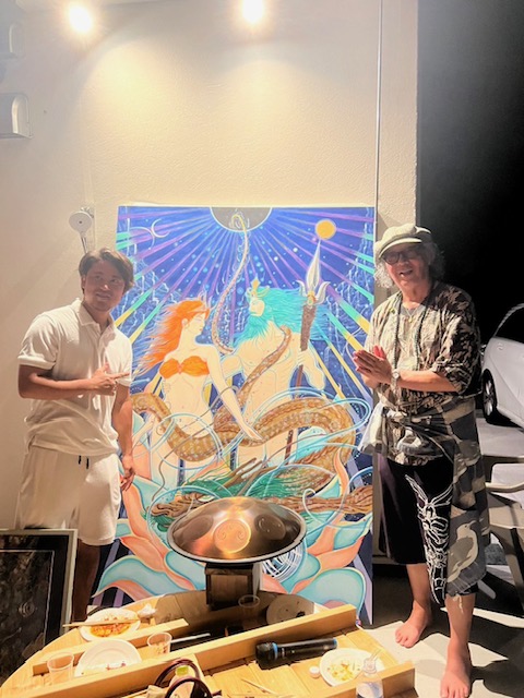 On August 25th, the new work ”Aphrodite & Susanoo” was announced on Awaji Island