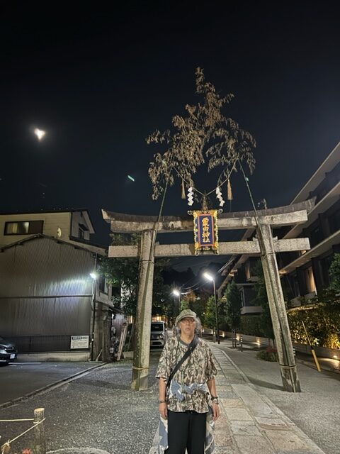 10月13日 粟田祭の夜渡り神事