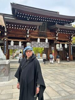 4月20日；湊川神社能楽堂のトークショー