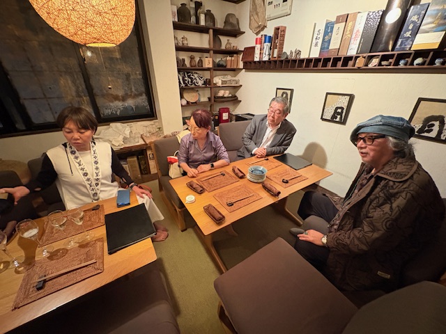 5月29日　静岡三島にて会食会