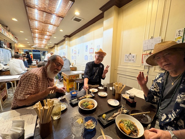 ギャラリー京都場の仲野館長達と飲み会開催