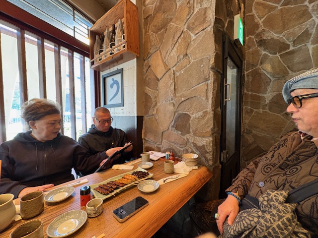 Lunch meeting at Azabu-Juban eel restaurant “Nyorosuke”