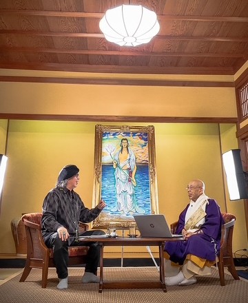 東大寺森本長老との対談がついに実現