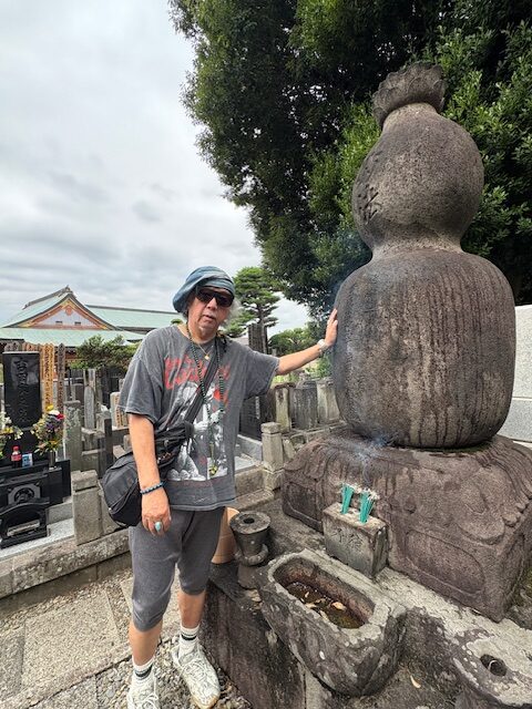 狩野探幽の墓。お参り幾たびも！